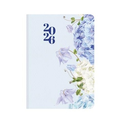 Naptár, tervező, B6, napi, TOPTIMER, "Joy", harangvirág